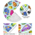 thumbnail image 2 of FMSHPON Easter Xmas Christmas Tree Skirt Stand Mat for Holiday Party Decoration Indoor Outdoor 48 inches, 2 of 6