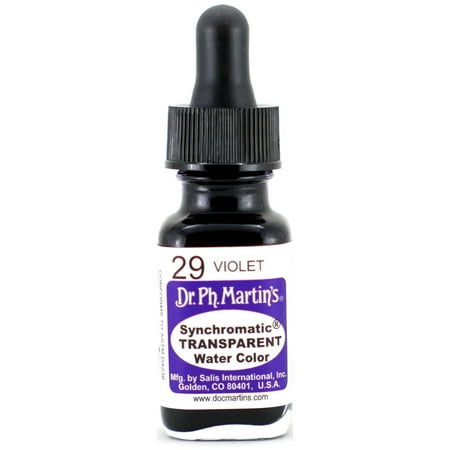 UPC: 0090385429503 | Dr. Ph. Martin s Synchromatic Transparent Water Color  0.5 oz  Violet (29)