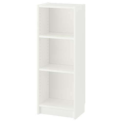 Ikea Billy Bookcase White Com, Ikea Narrow Bookcase White