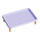 thumbnail image 3 of Soporte elevado para comedero de mascotas, base elevada para comedero de mascotas, antideslizante, versátil para comederos automáticos, lavable y Púrpura, 3 of 8