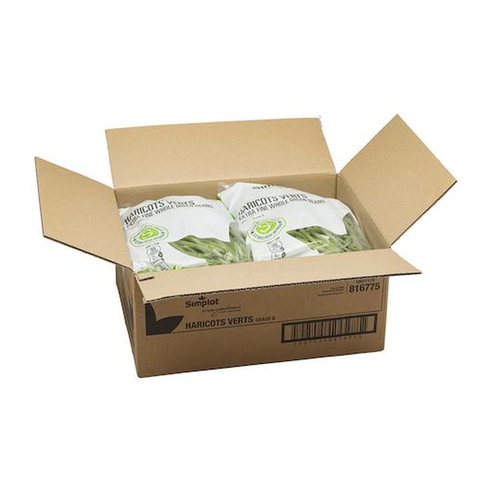 Culinary Select Haricot Vert - 2.5 lb. package, 6 packages per case