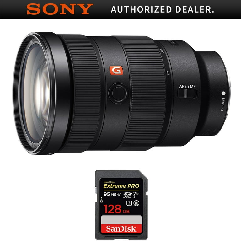 Sony (SEL2470GM) FE 24-70mm F2.8 GM Full Frame E-Mount Lens w