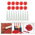 thumbnail image 3 of tegongse Caulk Caps Caulk Nozzles Caps Caulk Finishing Tool Caulk Nozzles Caps Caulking Tube Covers Tube Caps for Sealing Preserving, 3 of 19
