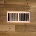 thumbnail image 2 of Akicon  Stripe Design 4"x10" Floor Register with Trap Net Copper, 2 of 5