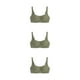 thumbnail image 4 of Sonducket Sujetadores sin costuras Sujetador Ropa interior Push Lady Intimates Free Soft Comfort Ventilación deportiva inalámbrica Matcha Green Type1 NO1, 4 of 6