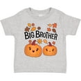 thumbnail image 3 of Inktastic Big Brother Pumpkins with Fall Leaves Boys Toddler T-Shirt, 3 of 5