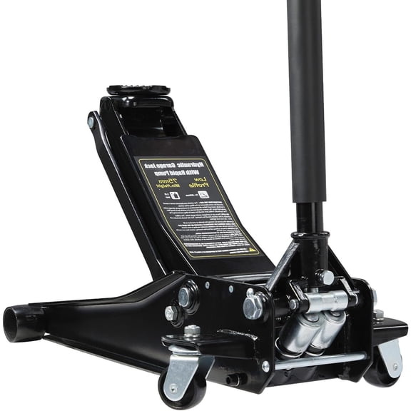 Ktaxon 3 Ton Hydraulic Floor Jack, Heavy-Duty Low-Profile Car Jack, Black