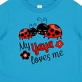 thumbnail image 4 of Inktastic My Yaya Loves Me with Cute Ladybugs Boys or Girls Baby T-Shirt, 4 of 5
