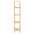 thumbnail image 6 of Vexley 72 Inch Tall Narrow Arched Bookshelf in Natural, 6 of 9