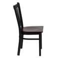thumbnail image 3 of Bowery Hill Metal Black Dining Chair Rectangular 34.25" Unassembled, 3 of 5