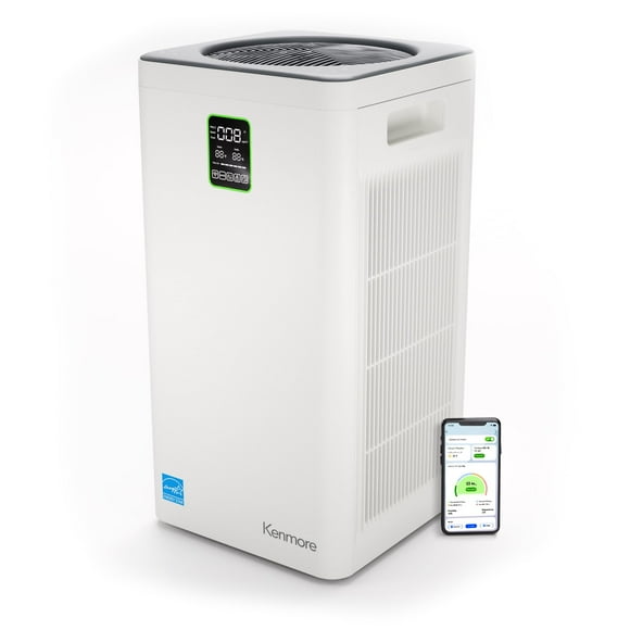 Purificador de aire Kenmore PM4030 H13 True HEPA de 2300 pies cuadrados, 5 velocidades