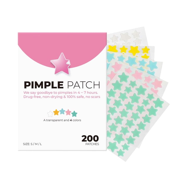 ROSEMINE Clear Pimple Patch Absorb Pimple Hypnosis Portable Pimple Patch One Box/5pcs
