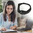 thumbnail image 6 of Unique Bargains 1 Pc Fashion Cross Elastic Hairband for Women Black, 6 of 6