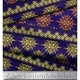 thumbnail image 3 of Soimoi Cotton Poplin Fabric Artistic Geometric Print Fabric by The Yard 42 Inch Wide, 3 of 3