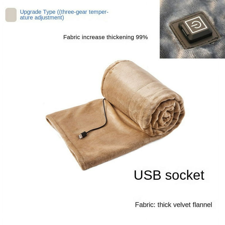 Battery charged heated blanket sale