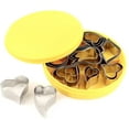 thumbnail image 3 of O'Creme Stainless Steel 24-Piece Set of Cookie Cutters in Themes of Love, 3 of 3