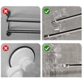 thumbnail image 4 of GUANGHONG Sturdy and Space Saving Suction Cup Double Pole Hanging Towel Rack for Bathrooms and Kitchens Easy Installation Strong Adhesion and Versatile Use, 4 of 5
