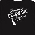 thumbnail image 4 of Inktastic Someone in Delaware Loves Me Boys or Girls Long Sleeve Toddler T-Shirt, 4 of 5
