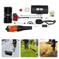 thumbnail image 6 of Walk Behind Power Sweeper Broom 52cc & 2.3HP Gas Engine Sweeper Lawn Gravel Turf, 6 of 13
