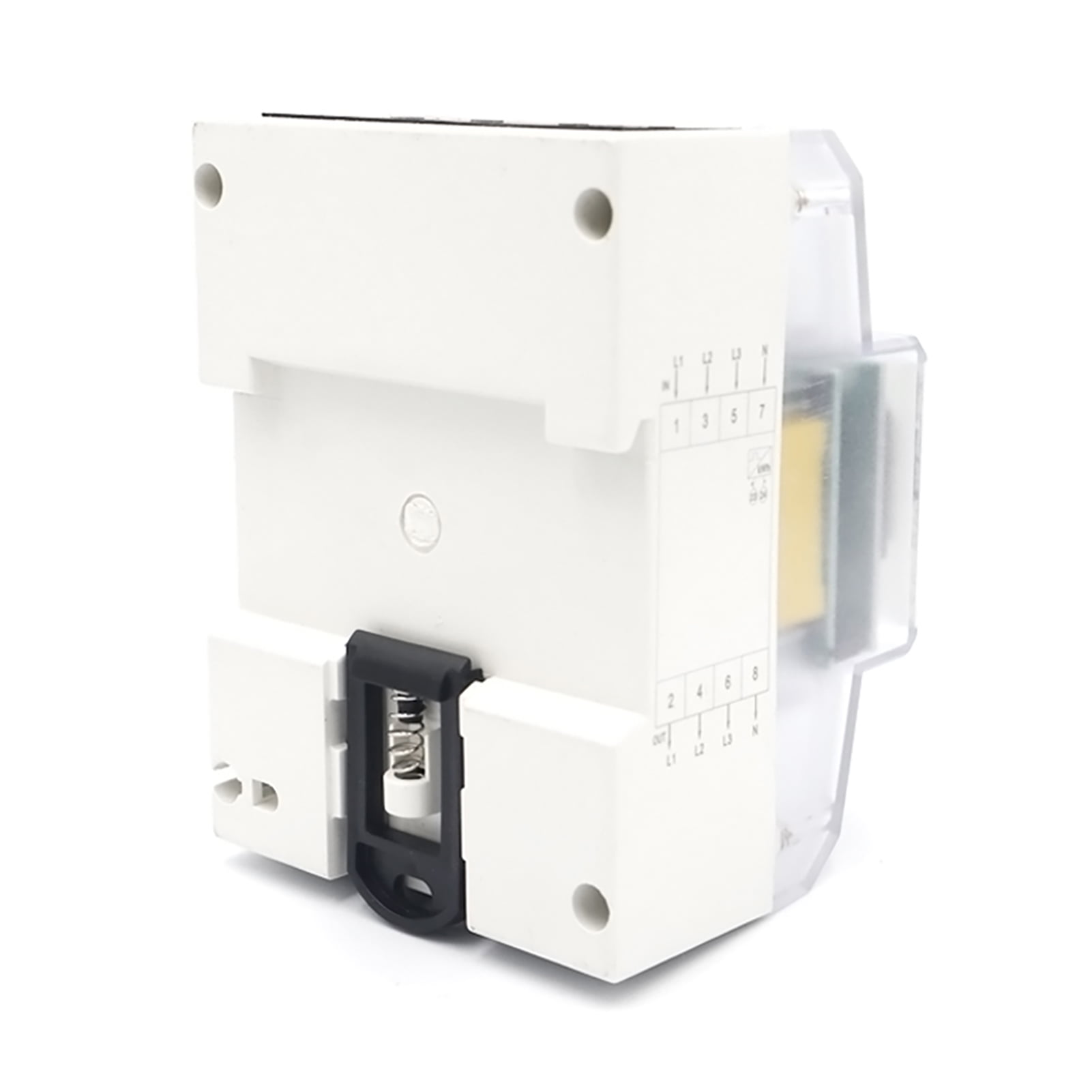 3 Phase 4 Wire Energy Meter 220/380V 5-80A Energy Consumption KWh Meter DIN Rail Installation Digital Electric Power Meter With LCD Backlight Display