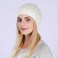 thumbnail image 3 of Yoyauz Warm Lazy Beanie - A soft Everyday Beanie With A Chunky Knit Fabric, 3 of 5