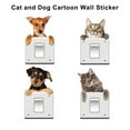 thumbnail image 3 of relayinert Office Removable Animal Switch Sticker Waterproof Wall Decal Decoration, 3 of 6