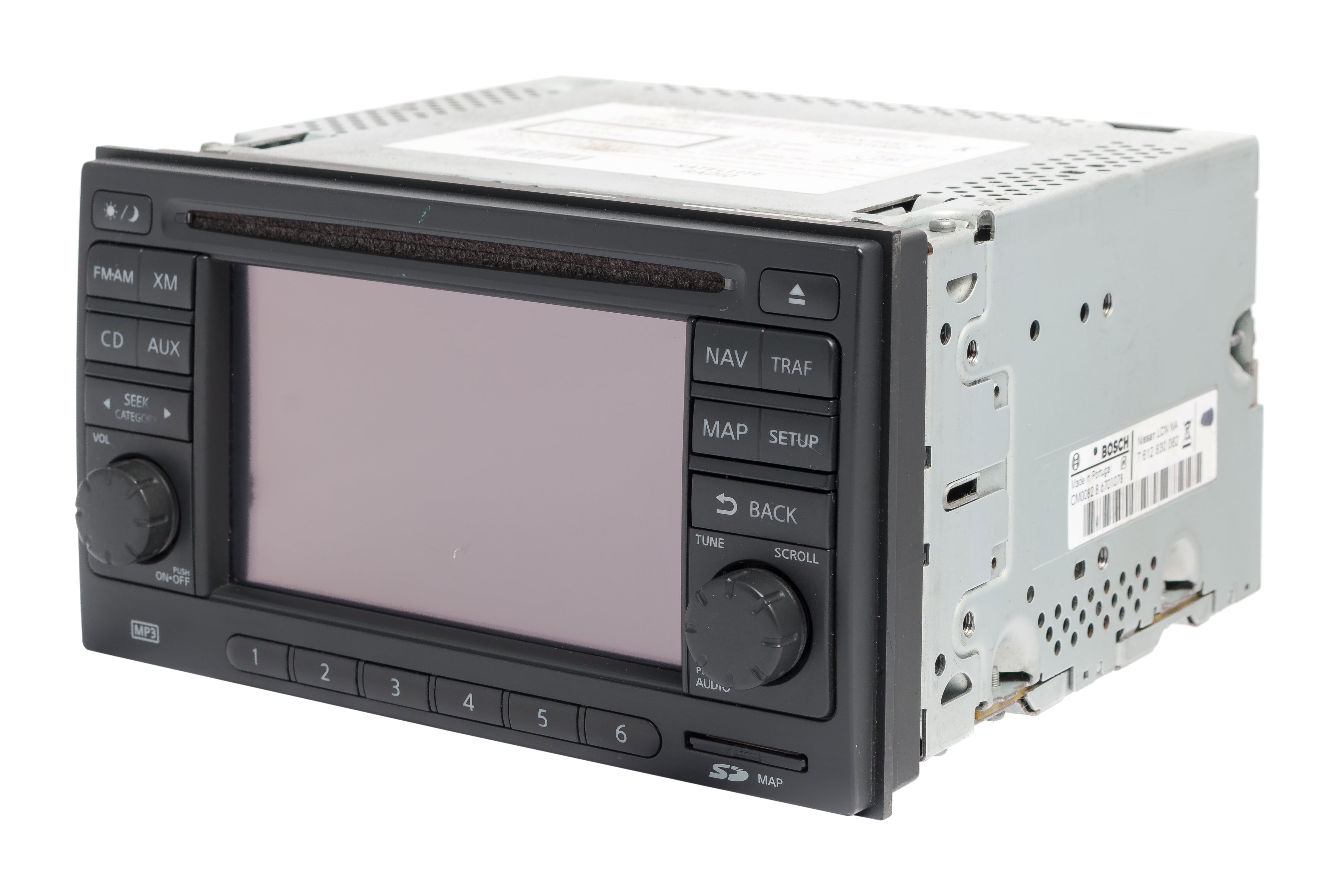 Restored Nissan Rogue 201112 Radio AM FM SiriusXM Navigation 6 Disc CD Player 259151VK0C (Refurbished)