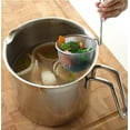 thumbnail image 4 of i Kito 1.5 qt Saucepan with Lid & Steamer Basket, Milk Pot with Pour Spout & Handle, 8 Cup Saucepan, 4 of 8
