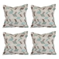 thumbnail image 1 of Cojin Decorativo Cuadrado Set de 4 Magic Turquesa, 1 of 4