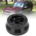 thumbnail image 4 of KIMISS Steering Wheel Black Hub Adapter, 5 6 Hole Steering Wheel Short Hub Adapter Aluminum Replacement For   1976-1995, 4 of 8