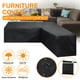 thumbnail image 5 of Cubierta De Muebles De Esquina De Ratán Para Jardín, Juego De Protección De Sofá Impermeable En Forma De V Para Exteriores Cateissary  HA026136-02, 5 of 5