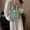 Blue, variant on Portable Linen Bag with Buttons, Versatile Handbag Messenger Bag Wallet for Daily Commute Travel and Shopping