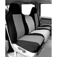 thumbnail image 2 of CalTrend Front NeoSupreme Seat Covers for 2008-2015 Smart Fortwo - MB109-08NN Light Grey Insert with Black Trim, 2 of 3