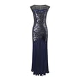 thumbnail image 3 of Ketyyh-chn99 Formal Dresses for Women Evening Party Summer Dress Maxi Evening Dress Elegant High Waist Wedding Party Gown Long Dress Blue,L, 3 of 3