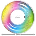 thumbnail image 5 of Swimming Ring For Kids, Inflatable Swimming Pool Ring, Rainbow Sequins Swim Ring, Summer Water Toy Pool Party Beach Swimming Ring For Kids_Perfect Gift, 5 of 5