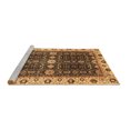 thumbnail image 2 of Ahgly Company Machine Washable Indoor Rectangle Geometric Brown Traditional Area Rugs, 5' x 8', 2 of 4