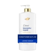 Dove Conditioner for Damaged Hair Intensive Repair with Bio-Protein Care Technology and Amino Serum, 28 Fl Oz
