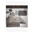thumbnail image 2 of Alfombra De Sala Suave Decorativa Tapete Cuarto Afelpada 160x120 Cm Poliéster Antideslizante Color Marrón, 2 of 5