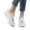 Light pink, variant on YOUYEDIAN Mules for Women Versatile Round Toe Comfy Fashion Floral Print Flats Casual Backless Sport Soft Walking Shoes