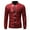 Wine, variant on IROINNID Men's Long Sleeve Round Neck Zip Up Mid-Length Jacket Solid Color Casual Standing Collar Sequin Dance Dress Jacket