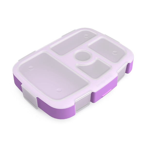 Recipiente para preparación de comidas con estampado infantil de Bentgo con tapa transparente