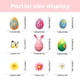 thumbnail image 3 of Pegatinas de pared con diseño de huevos de conejo de Pascua, para ventana de cristal, bonitas pegatinas anticolisión para puerta de cristal, para ventana y pared, 3 of 9