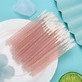 thumbnail image 3 of Pincel de labios desechable, varitas de brillo de labios portátiles, cepillo cosmético multifuncional, herramienta rosa, 3 of 8