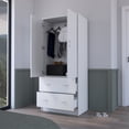 thumbnail image 3 of Newboti Furniture Armoire Edie, Bedroom, White 39383, 3 of 8