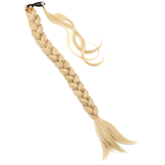 Wig Braided Ponytail Extension High Temperature Silk