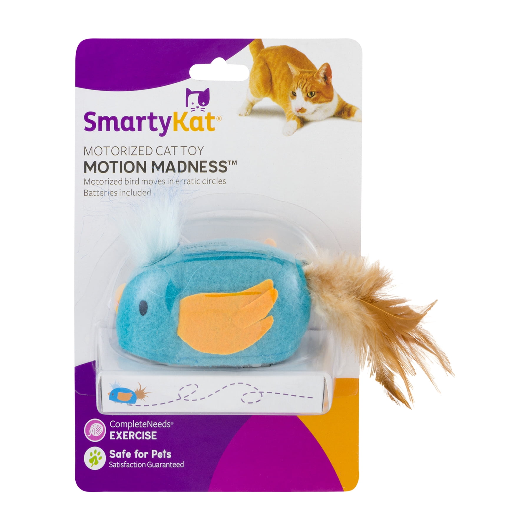 smartykat cat toy electronic motion