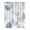 Blue, variant on Sage Green Blue Leaves Kitchen Curtains Small Short 39 Inch Length, Vintage Rustic Botanical Grommet Top Bedroom Living Room Curtains, Light Filtering Cafe Curtain Drapes 2 Panels Set 55''x39''