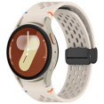 thumbnail image 2 of BotaniNest 22MM FE Silicone Sports Watch Band With Fold Over Clasp Breathable Hole Design, 2 of 5