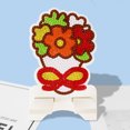 thumbnail image 1 of Cuadros Decorativos Soporte para teléfono con pintura de diamantes para manualidades de resina de cristal de escritorio (flor 1) Wdftyju embutido en tela, 1 of 7