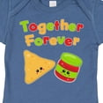 thumbnail image 4 of Inktastic Together Forever Chips and Salsa Boys or Girls Baby Bodysuit, 4 of 5